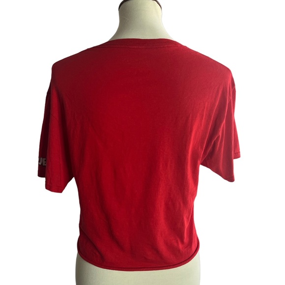 Tom and Jerry Red T-shirt crop top - Picture 4 of 5